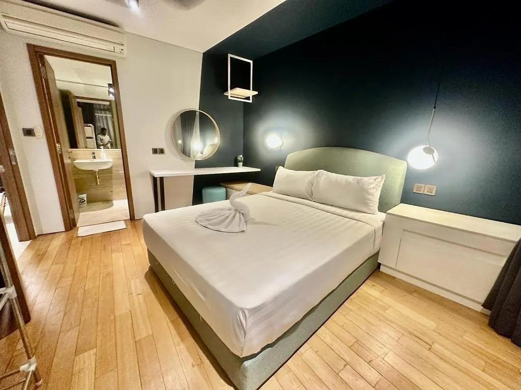 Lägenhet Vortex Suites Klcc By Ayue Kuala Lumpur